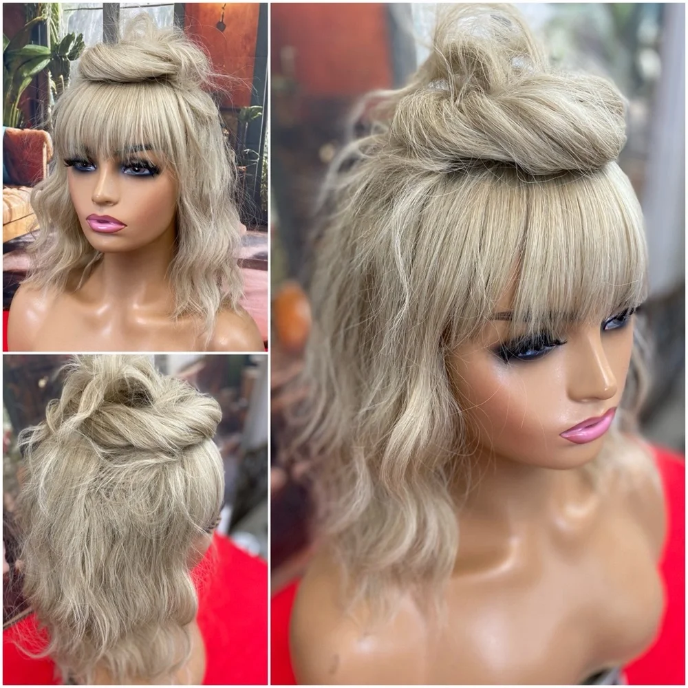 CLEARANCE Soft Light mixed blonde bob wig